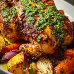 Moroccan Herb Chicken Roast