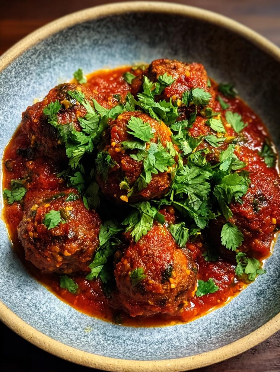 Moroccan Kofta Meatballs: 1 Authentic Flavor Bomb - Moroccan Style Kofta Meatballs - additional detail