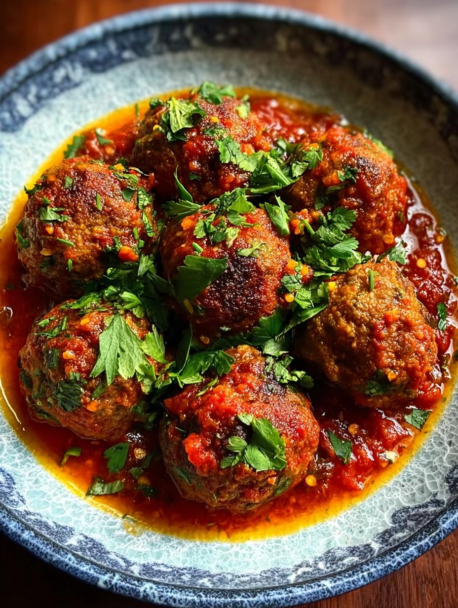 Moroccan Kofta Meatballs: 1 Authentic Flavor Bomb - Moroccan Style Kofta Meatballs - additional detail
