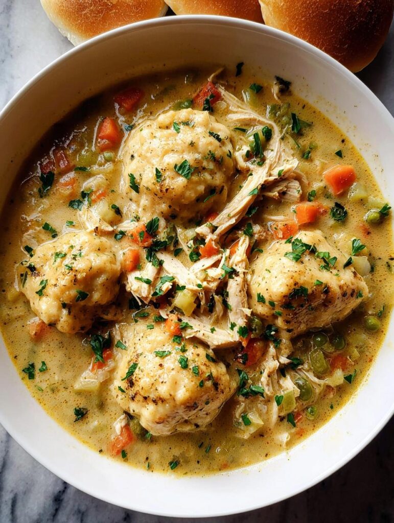 One Pot Chicken Dumpling