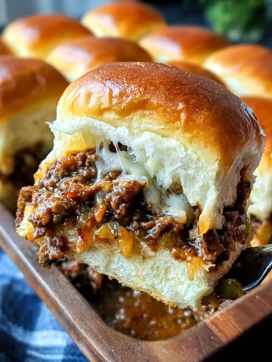 Philly Cheese Steak Sloppy Joes: Amazing 1-Dish Meal - Philly Cheese Steak Sloppy - additional detail