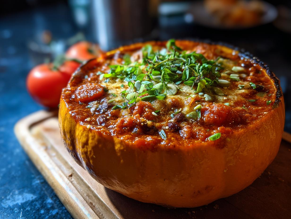 Amazing Pumpkin Chili: A Cozy Hug in a Bowl - Pumpkin Chili - main visual representation