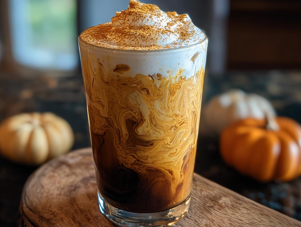 Pumpkin Coconut Cream Cold Brew: Pure Fall Bliss - Pumpkin Coconut Cream Cold - additional detail