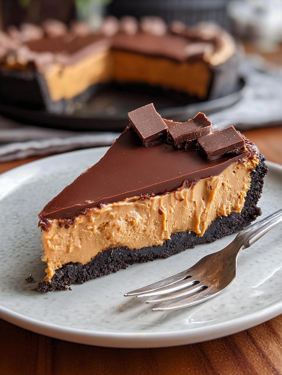 Reeses Peanut Butter Cup Pie: Easy Bliss - Reeses Peanut Butter Cup - main visual representation