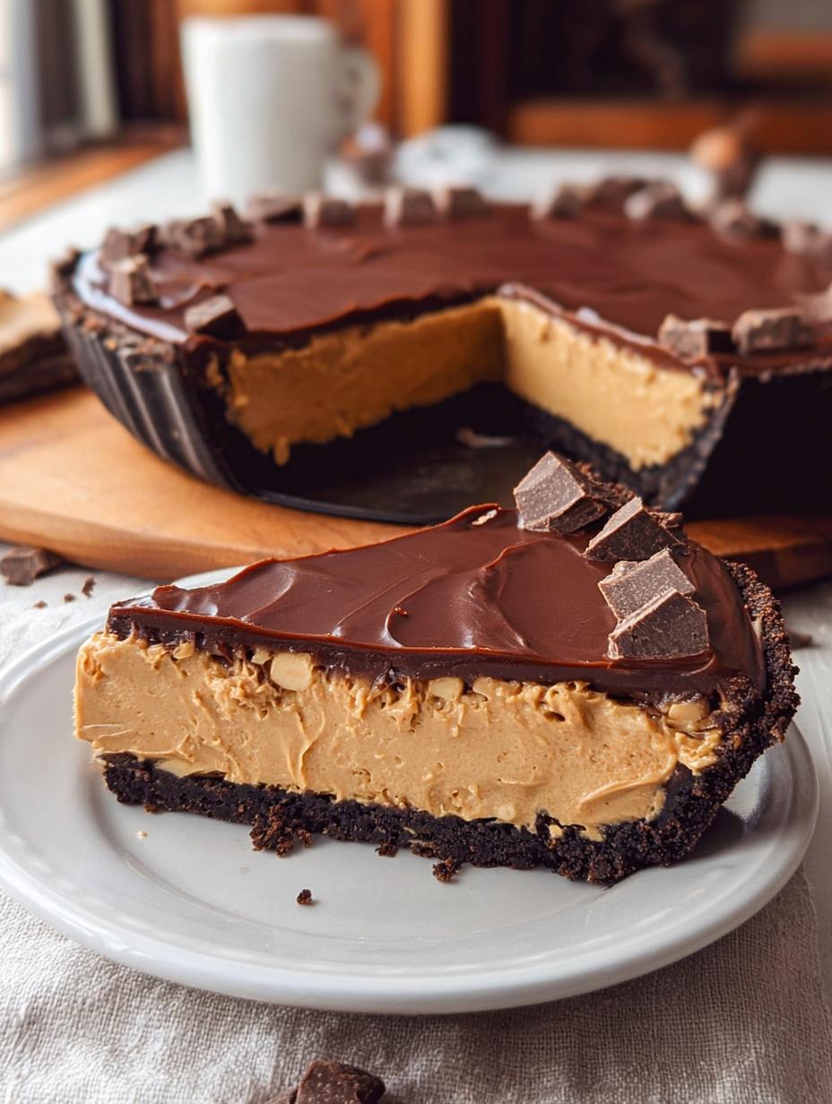 Reeses Peanut Butter Cup Pie: Easy Bliss - Reeses Peanut Butter Cup - additional detail