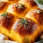 Rosemary Pumpkin Dinner Rolls