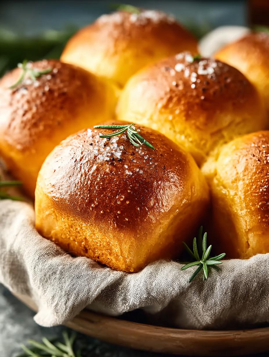 Mouthwatering Rosemary Pumpkin Dinner Rolls You’ll Love - Rosemary Pumpkin Dinner Rolls - additional detail