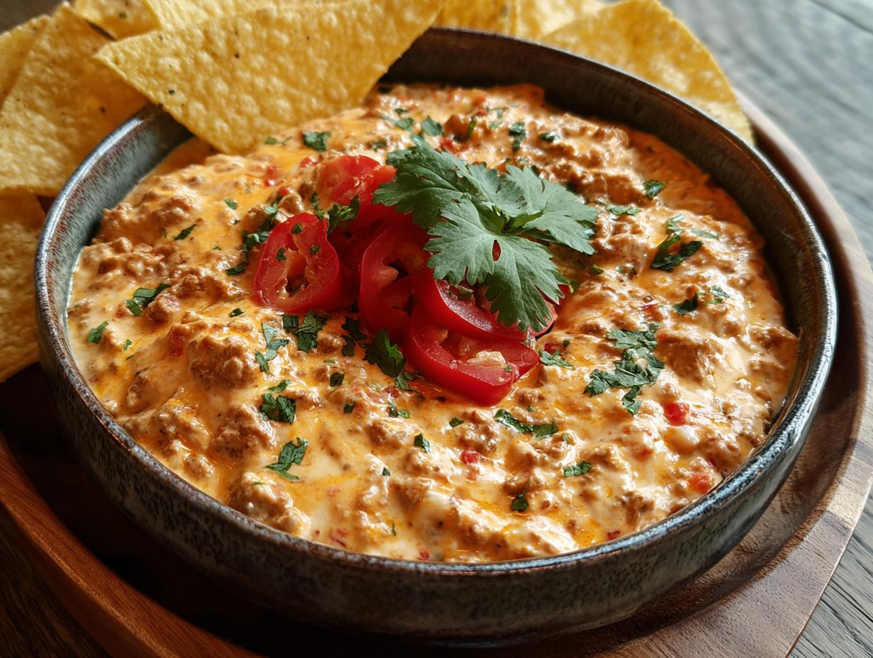 Rotel Dip 3-Ingredient: Deliciously Easy Appetizer - Rotel Dip 3%e2%80%91ingredient - additional detail