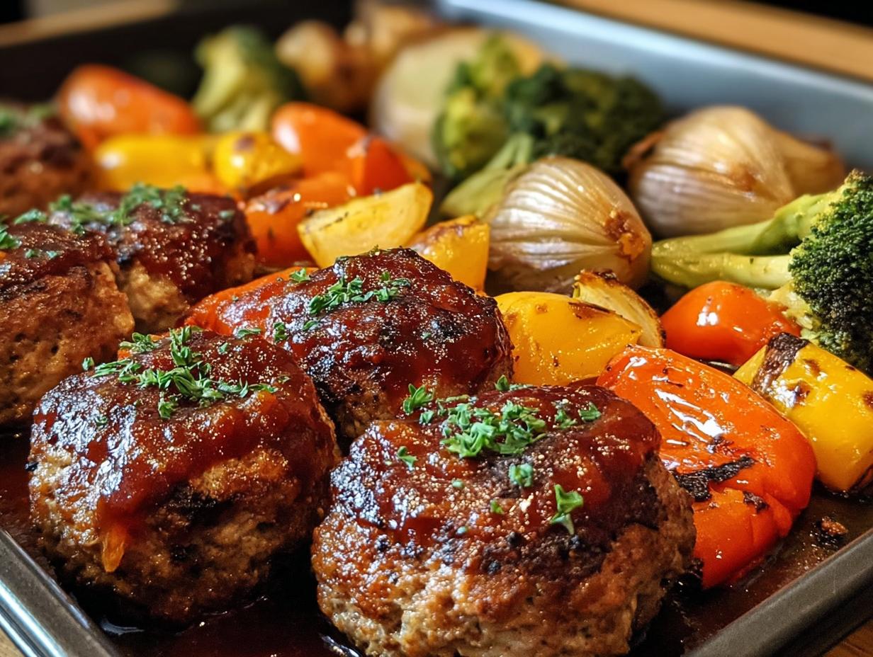 Sheet Pan Mini Meatloaf: Astonishingly Easy Dinner - Sheet Pan Mini Meatloaf - main visual representation