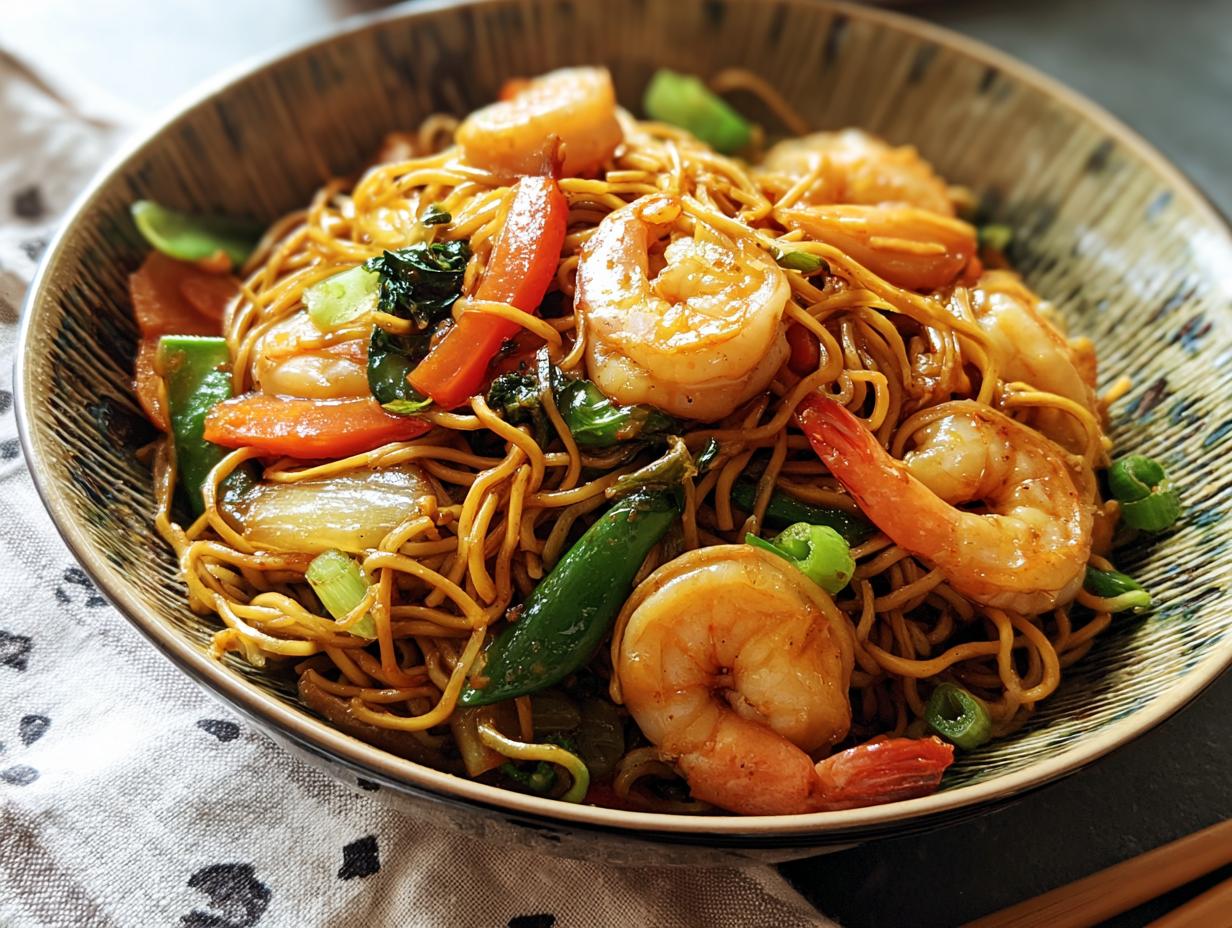 Shrimp Chow Mein Chinese: 20 Min Flavor Blast - Shrimp Chow Mein Chinese - main visual representation