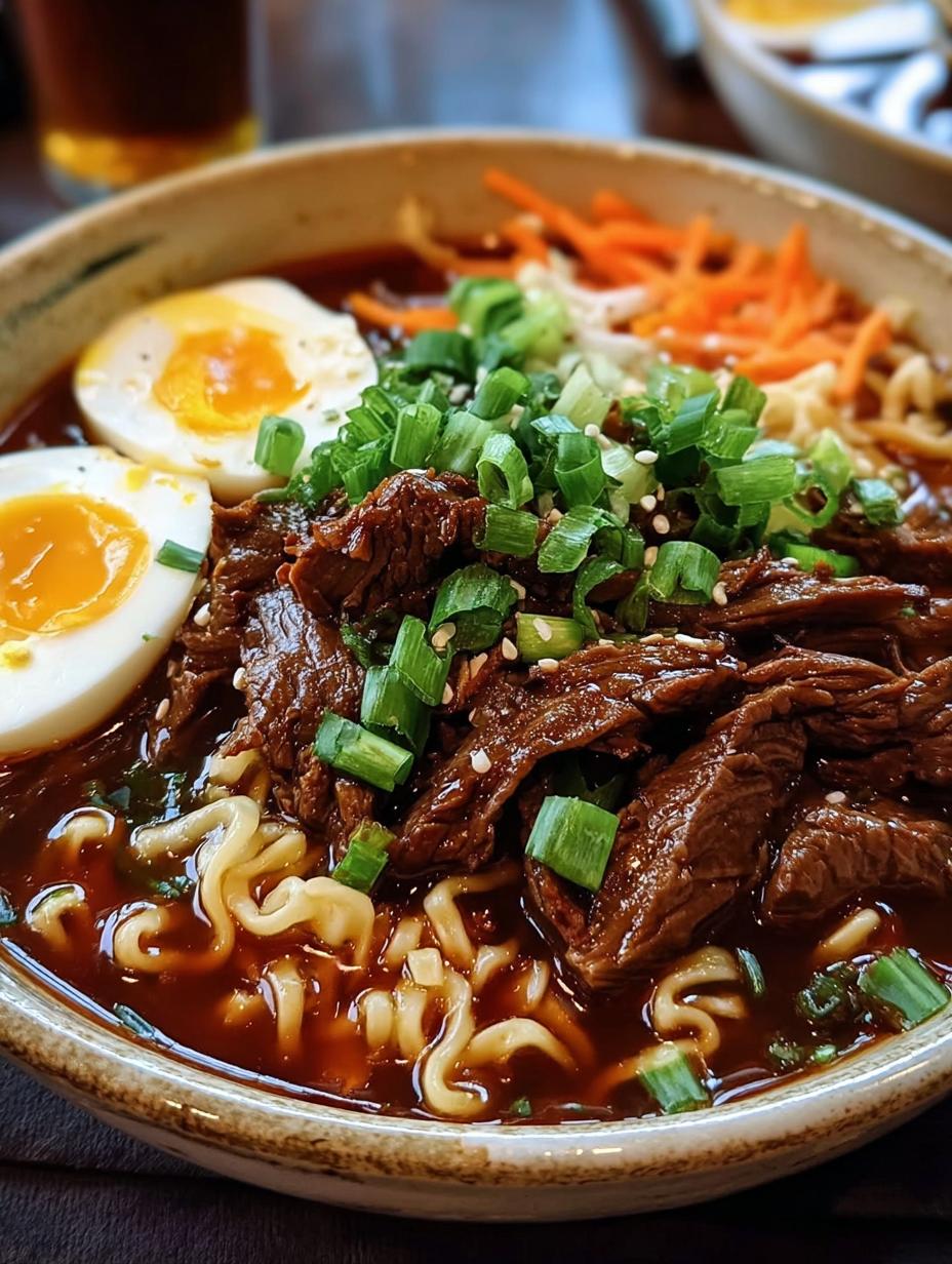 Slow Cooker Beef Ramen: Amazing 6-Hour Meal - Slow Cooker Beef Ramen - additional detail