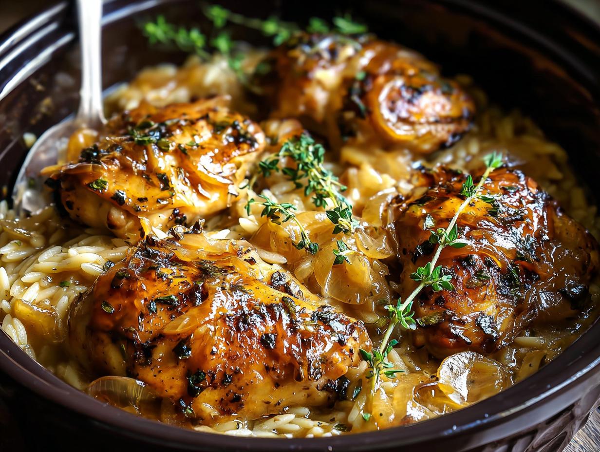 Slow Cooker French Onion: Incredible Flavor - Slow Cooker French Onion - additional detail
