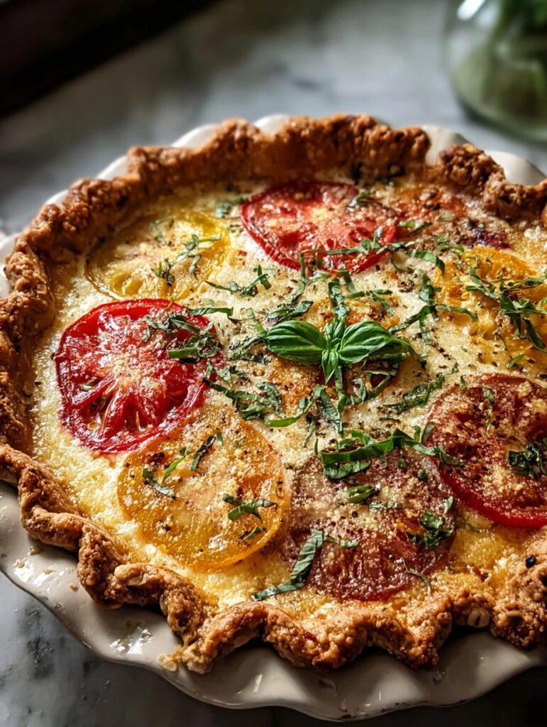Southern Vegan Tomato Pie