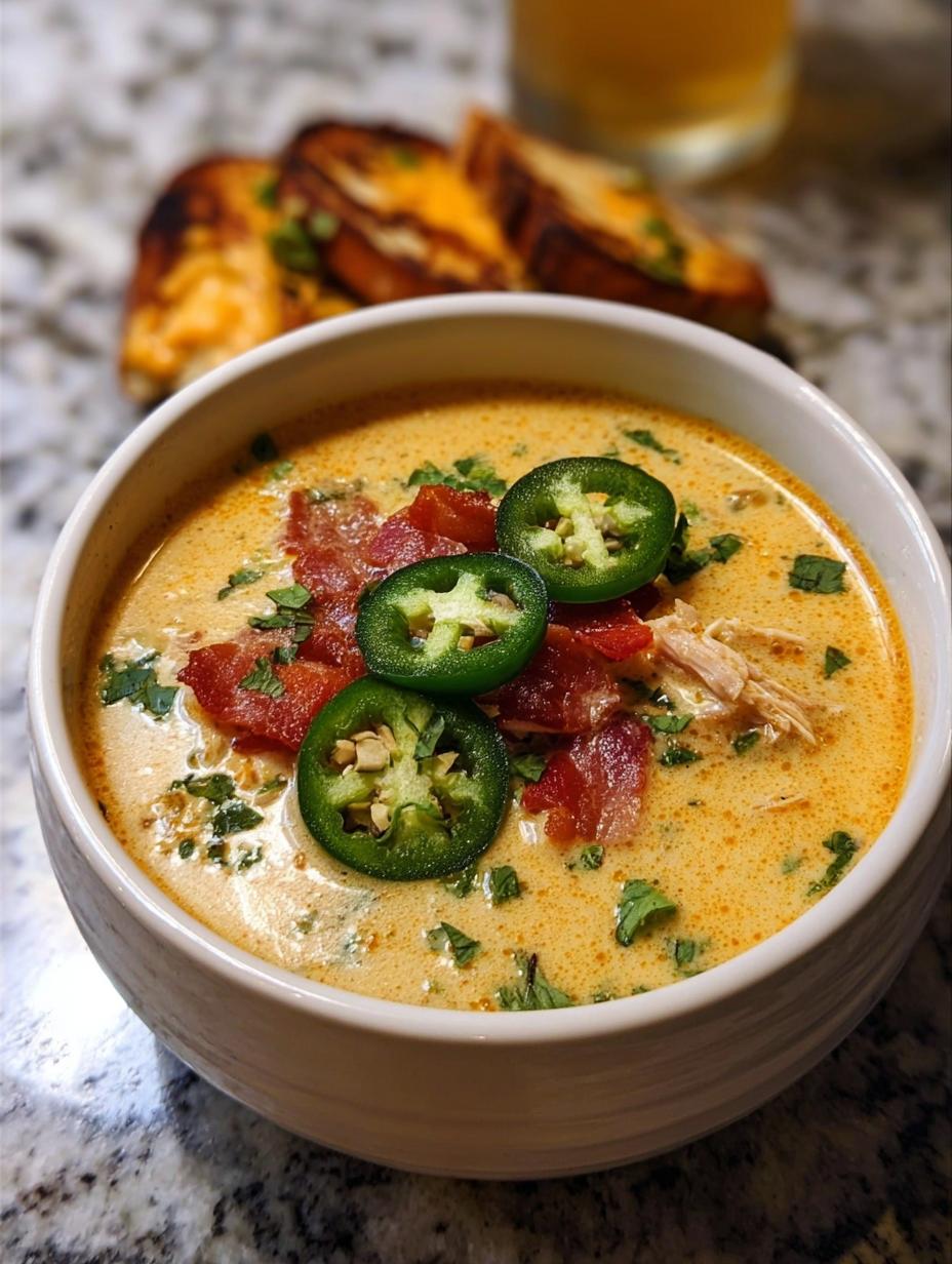 Amazing Spicy Jalapeno Popper Soup Recipe - Spicy Jalapeno Popper Soup - additional detail