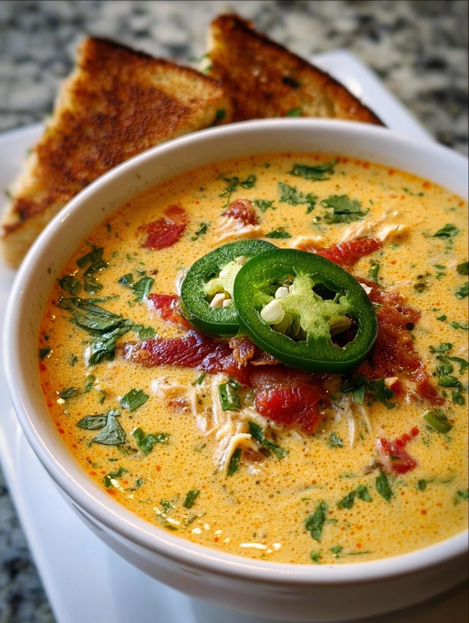 Spicy Jalapeno Popper Soup