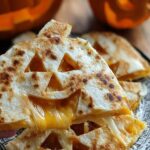 Spooky Jack Lantern Quesadillas