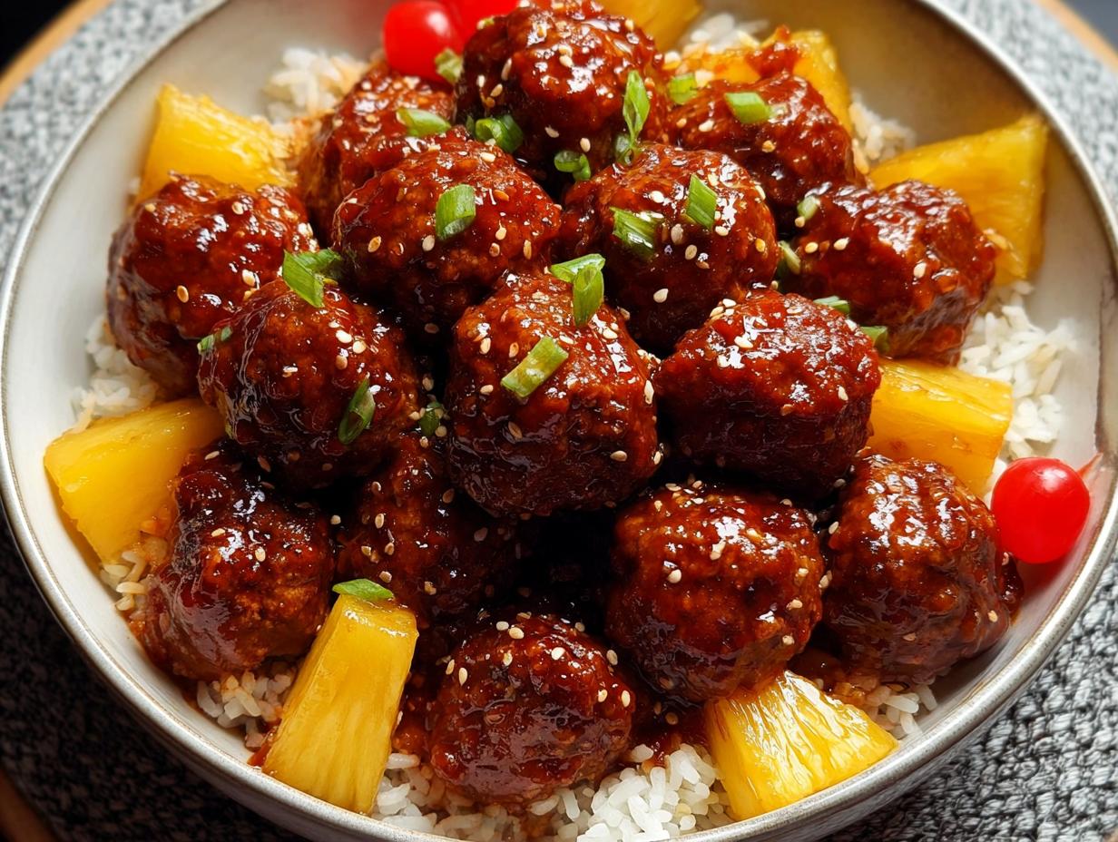 Sweet Sour Meatballs: 45 Min Cozy Comfort 6 Sweet Sour Meatballs: 45 Min Cozy Comfort - Sweet Sour Meatballs - additional detail