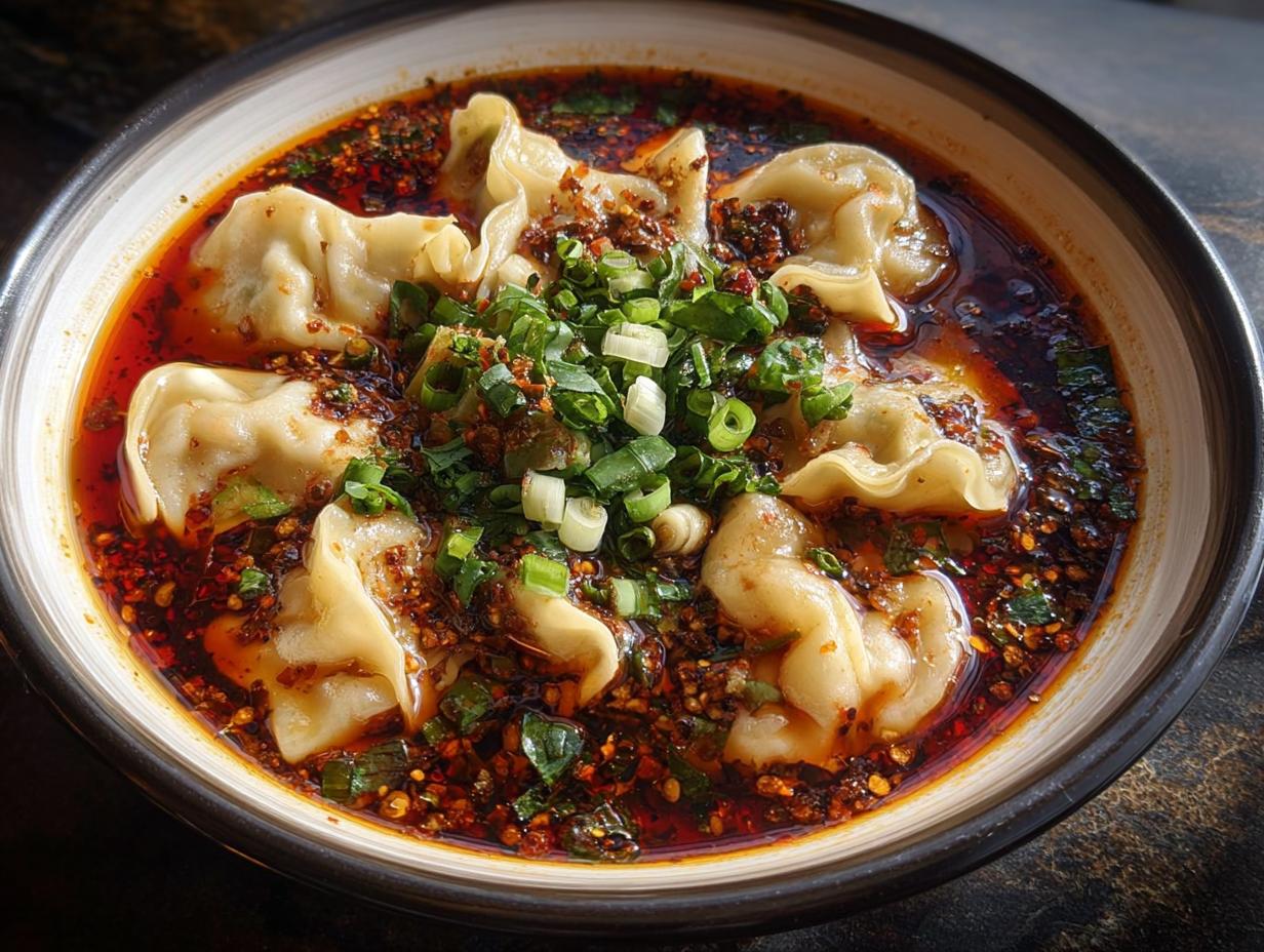 Szechuan Style Spicy Dumpling