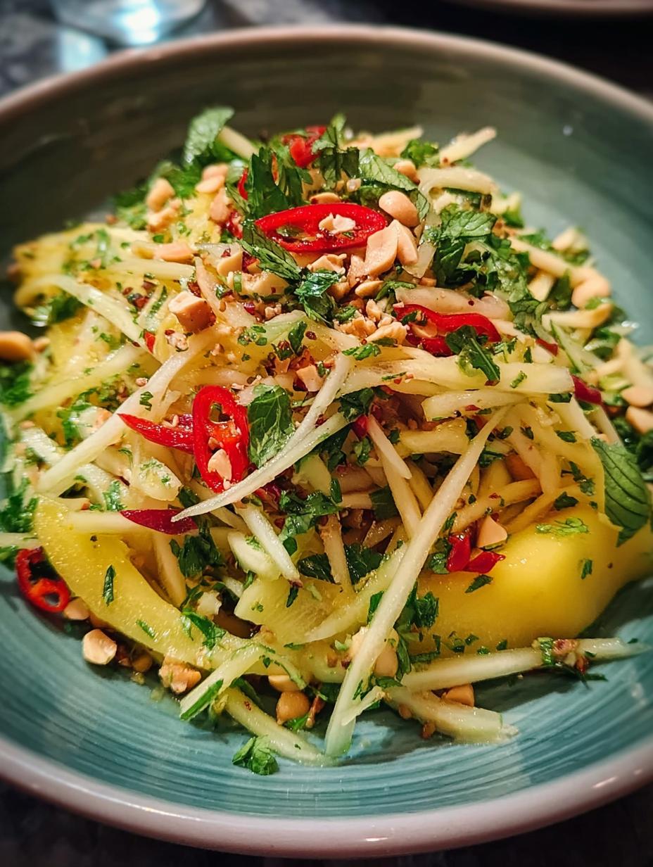 Tangy Thai Green Mango