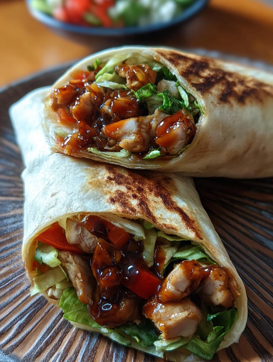 Teriyaki Chicken Wrap Flavor