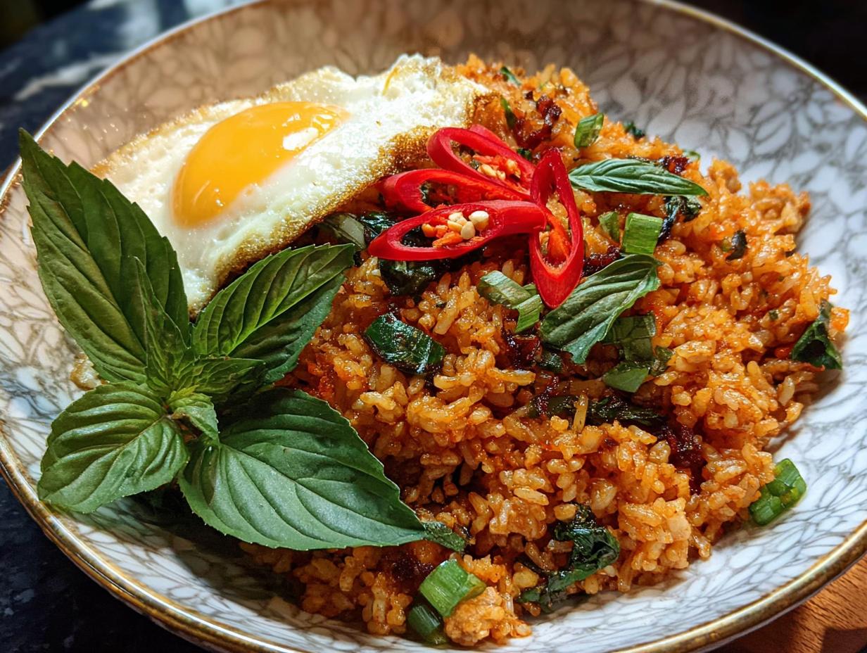 Thai Fried Rice Basil: 1 Amazing Recipe - Thai Fried Rice Basil - main visual representation