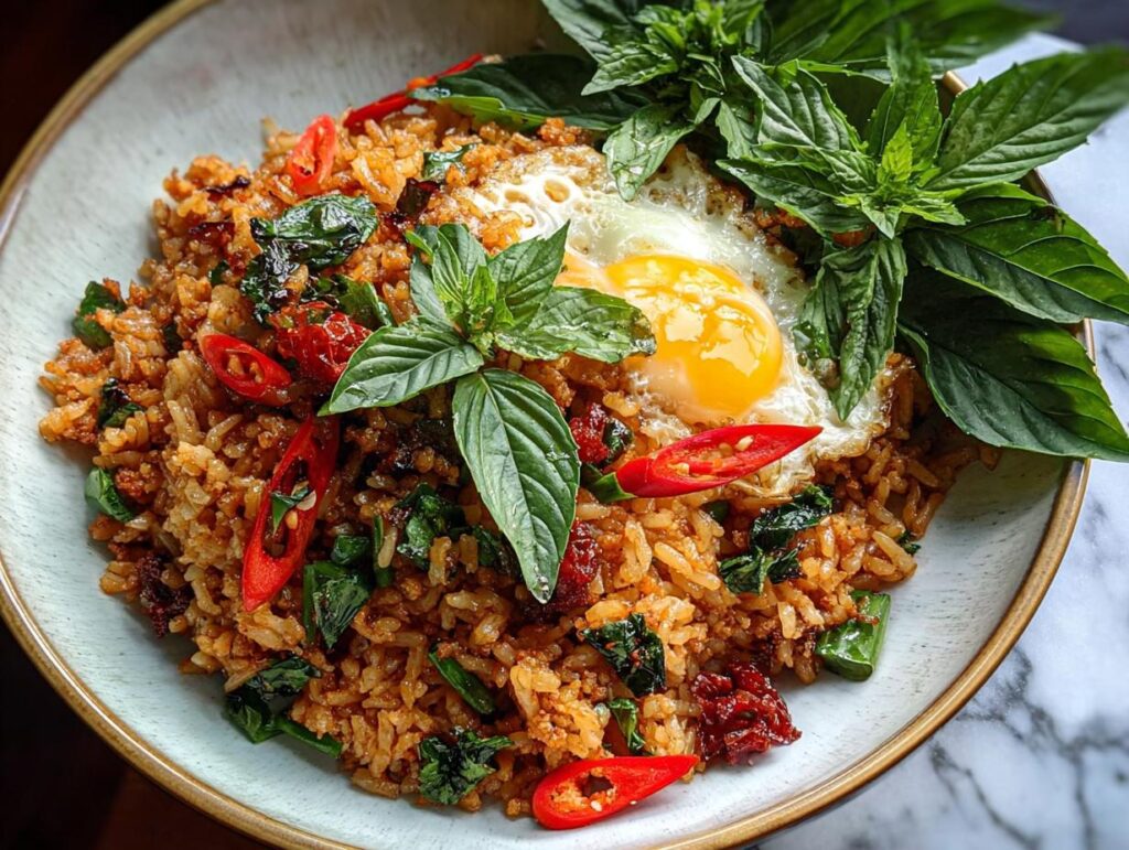 Thai Fried Rice Basil