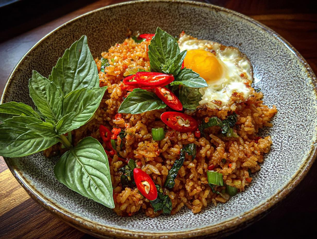 Thai Fried Rice Basil: 1 Amazing Recipe - Thai Fried Rice Basil - additional detail