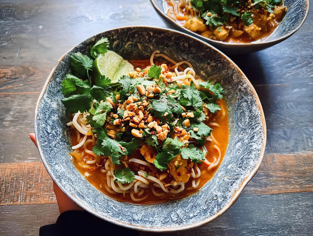 Bold Thai Peanut Chicken Ramen: 30-Min Comfort - Thai Peanut Chicken Ramen - additional detail