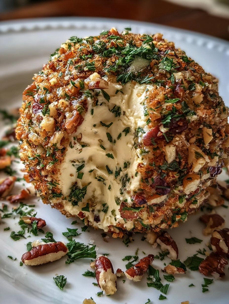 Thanksgiving Cheese Ball Festive