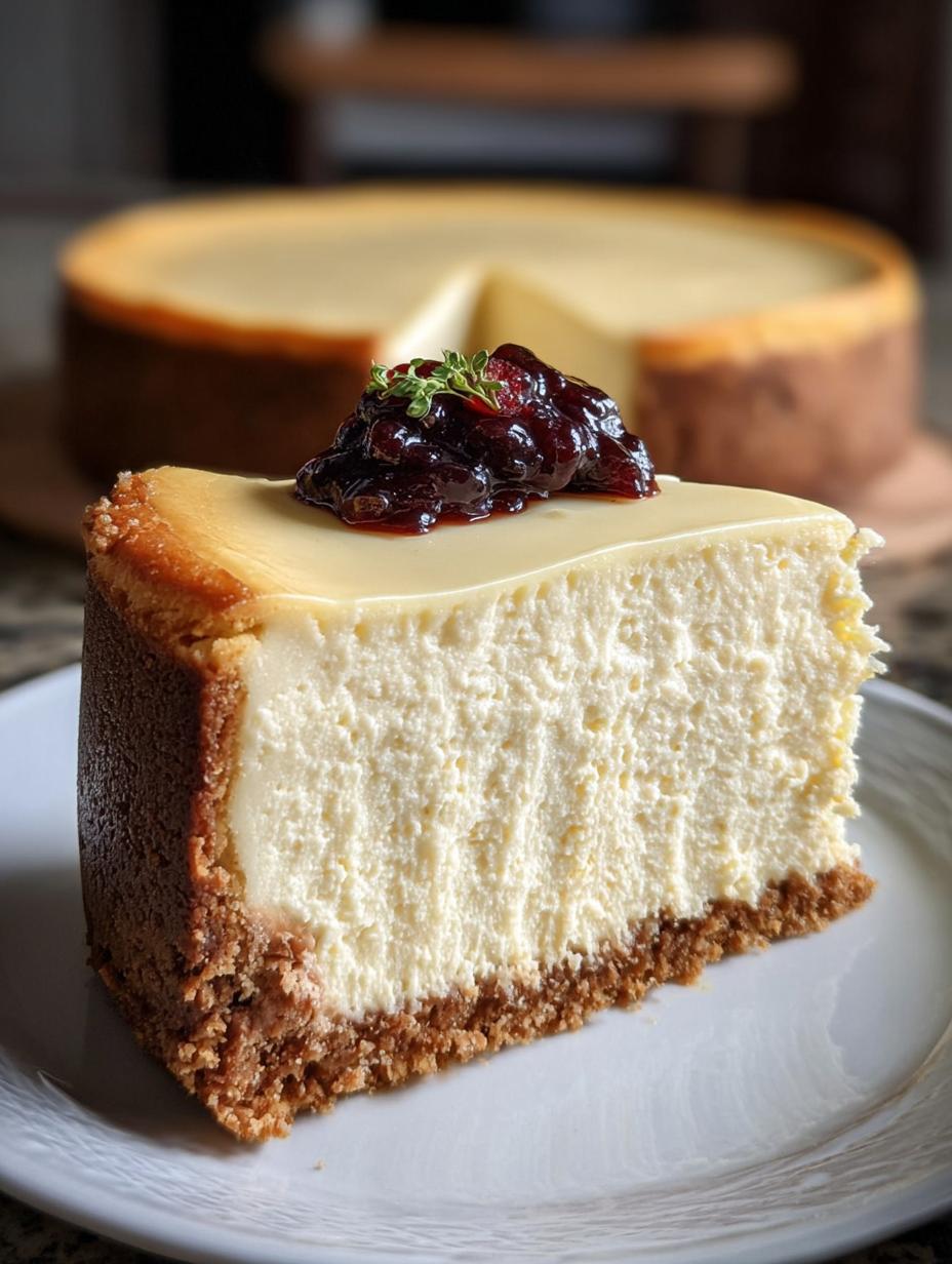 Thanksgiving Cheesecake