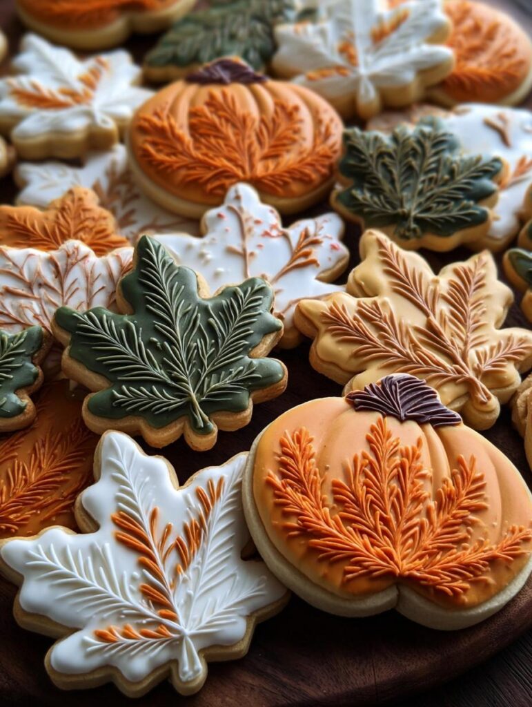 Thanksgiving Royal Icing Cookies