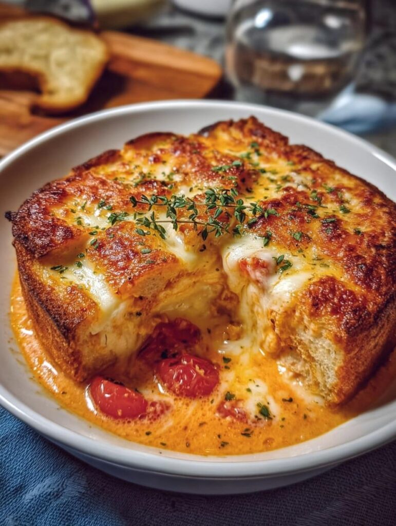 Tomato Soup Grilled Cheese