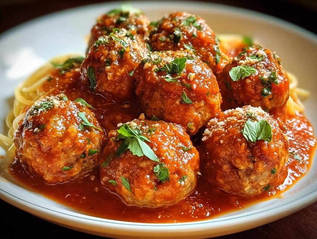 Turkey Meatballs Marinara
