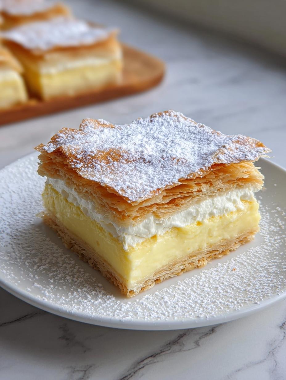 Vanilla Custard Cream Squares: 5 Delicious Secrets - Vanilla Custard Cream Squares - main visual representation
