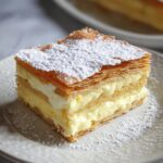 Vanilla Custard Cream Squares