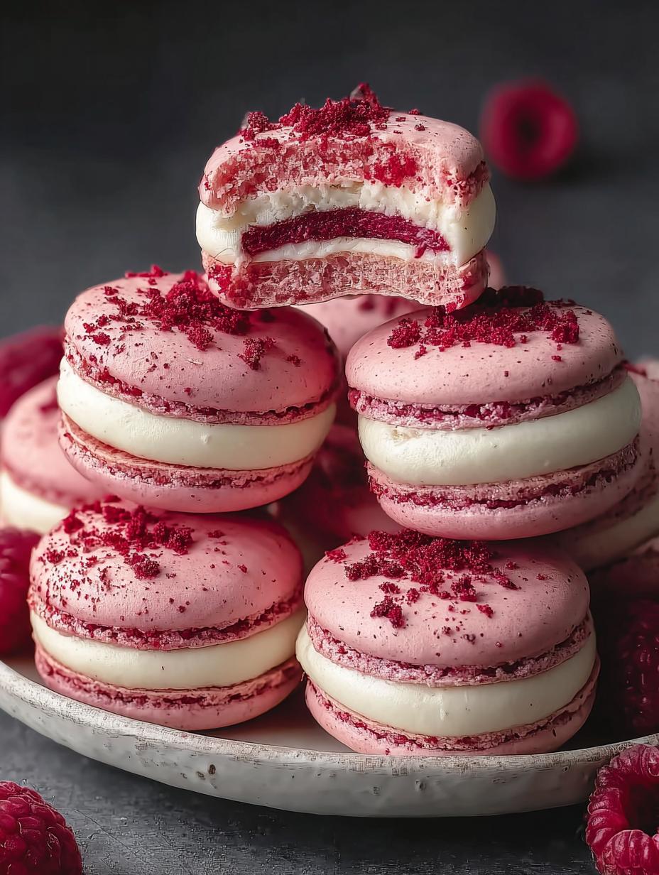Vegan Raspberry Macarons: 1 Blissful Recipe - Vegan Raspberry Macarons Dairy - additional detail