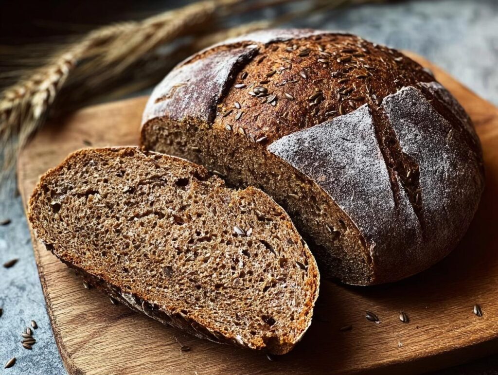 Vegan Rye Bread Caraway