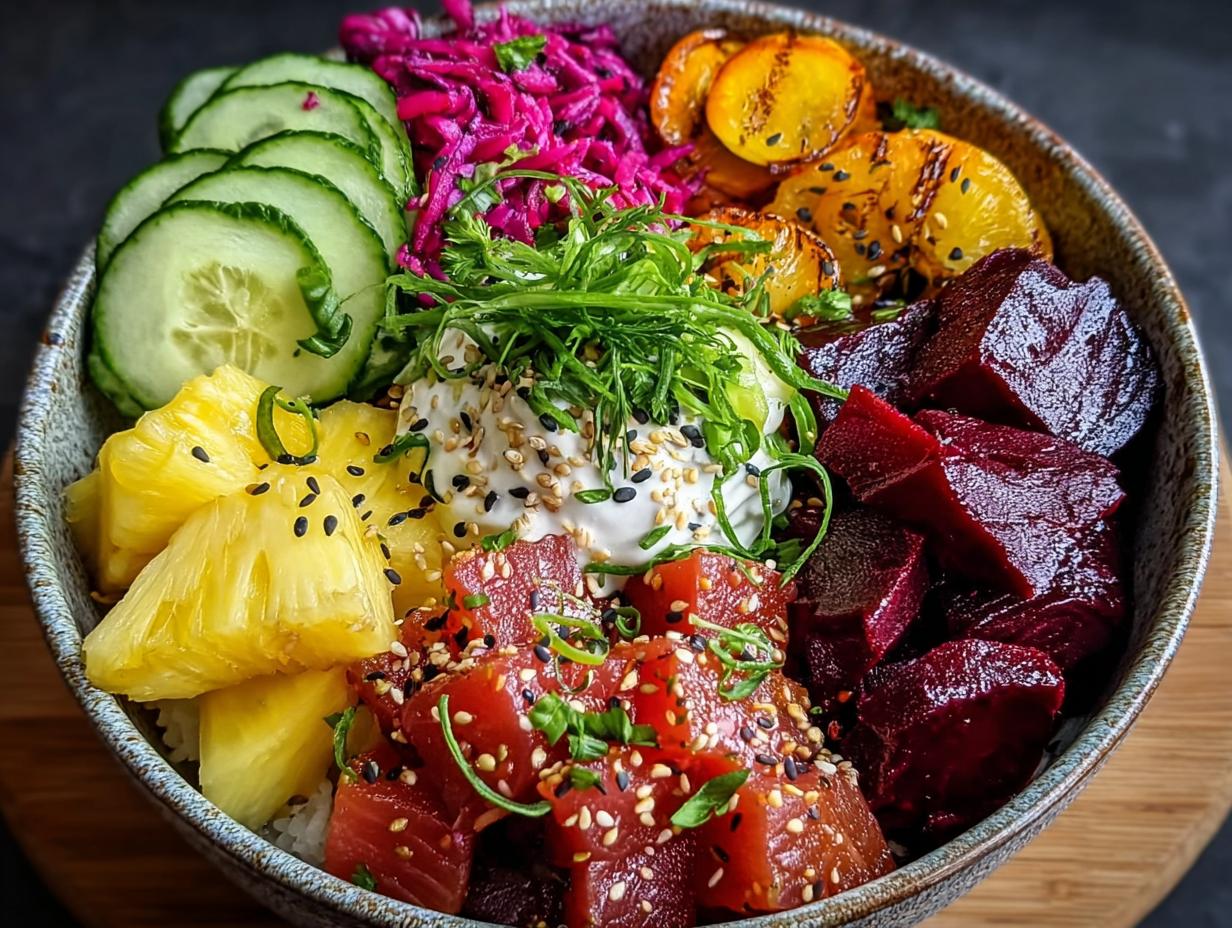 Vibrant Vegan Ahi Poke: 1 Amazing Veggie Recipe - Vibrant Vegan Ahi Poke - main visual representation