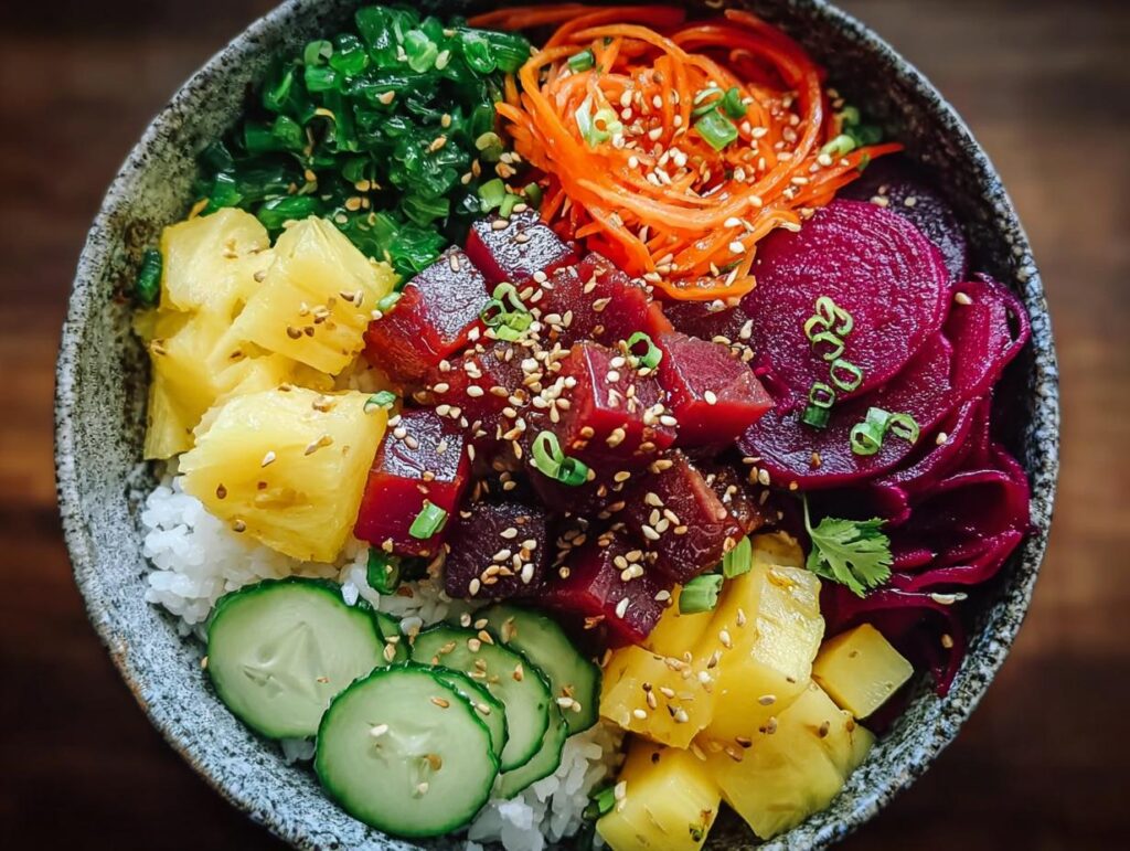 Vibrant Vegan Ahi Poke