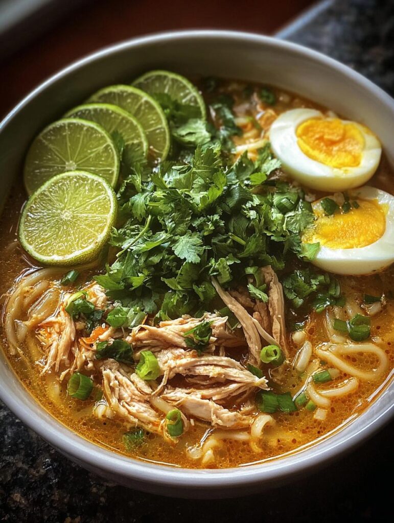 Vietnamese Chicken Egg Noodle