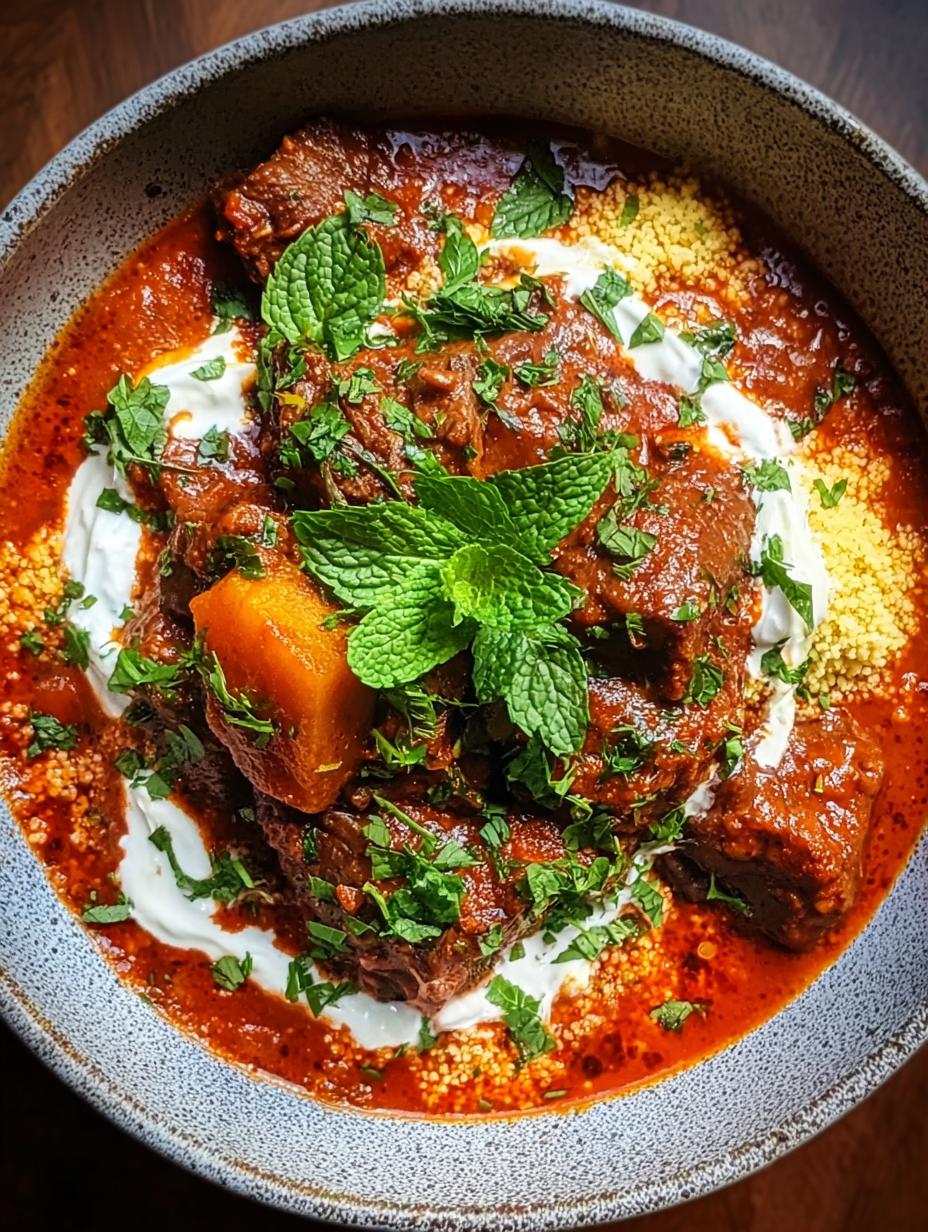 Weeknight Moroccan Lamb Curry: 30-Min Flavor Explosion 6 Weeknight Moroccan Lamb Curry: 30-Min Flavor Explosion - serving suggestion with couscous