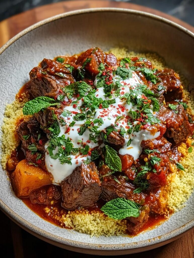Weeknight Moroccan Lamb Curry
