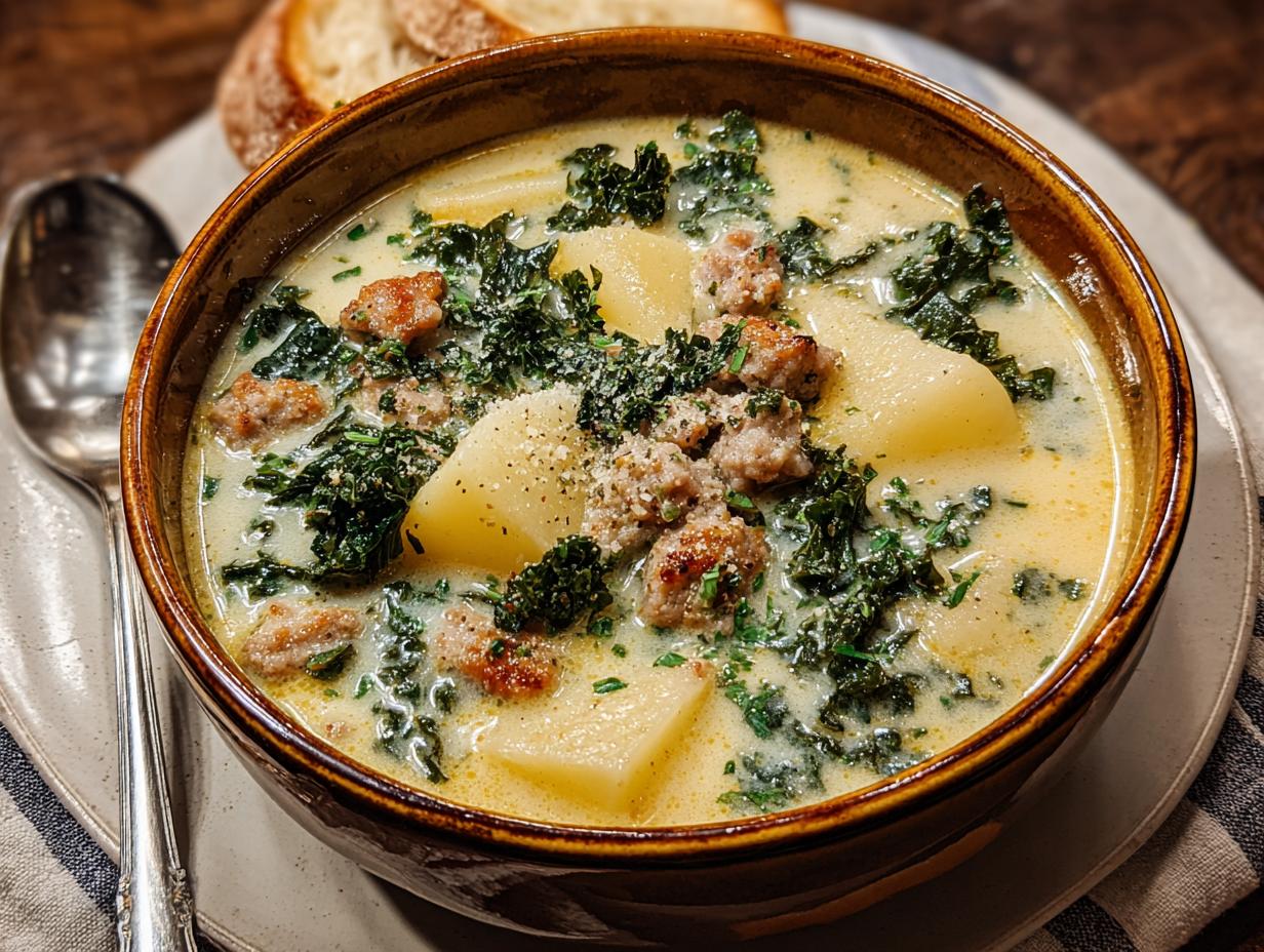 Zuppa Toscana Soup: Delicious 1-Hour Comfort - Zuppa Toscana Soup - ingredients showcase
