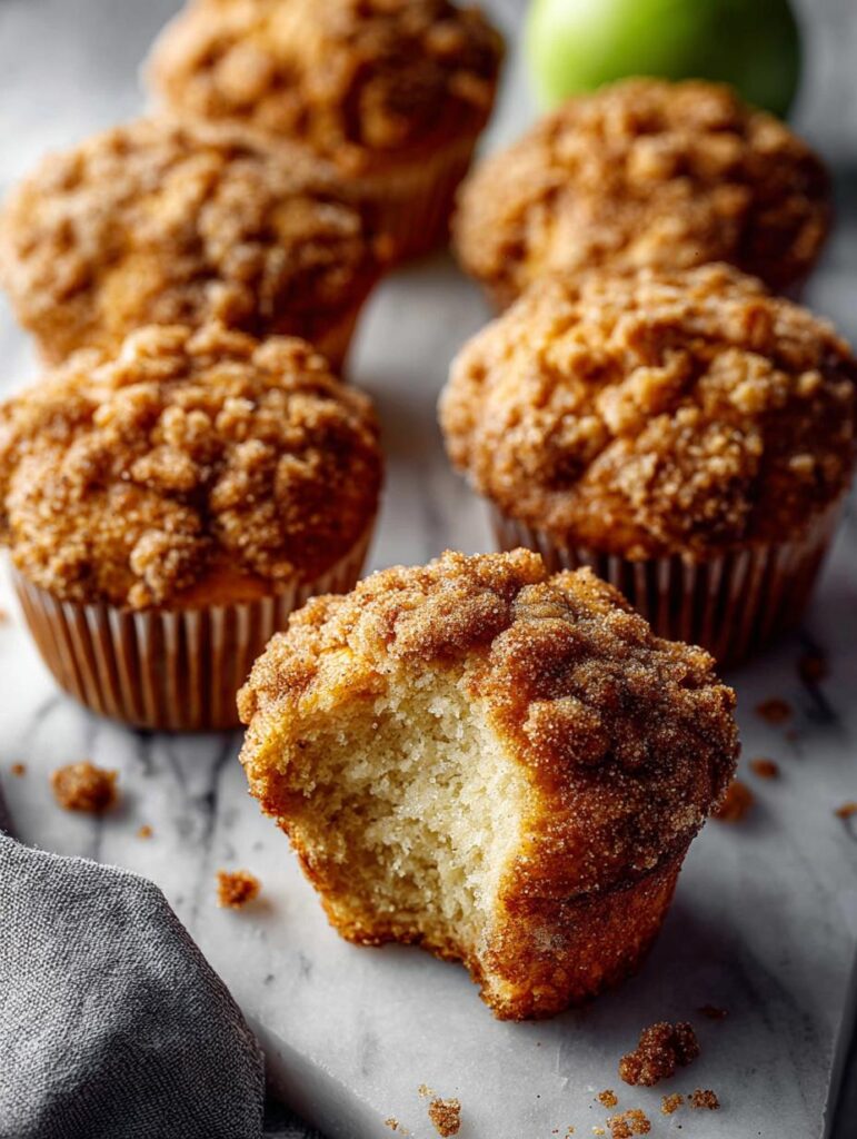 Apple Crisp Muffins
