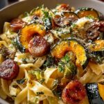 Autumn Sausage Pasta Squash