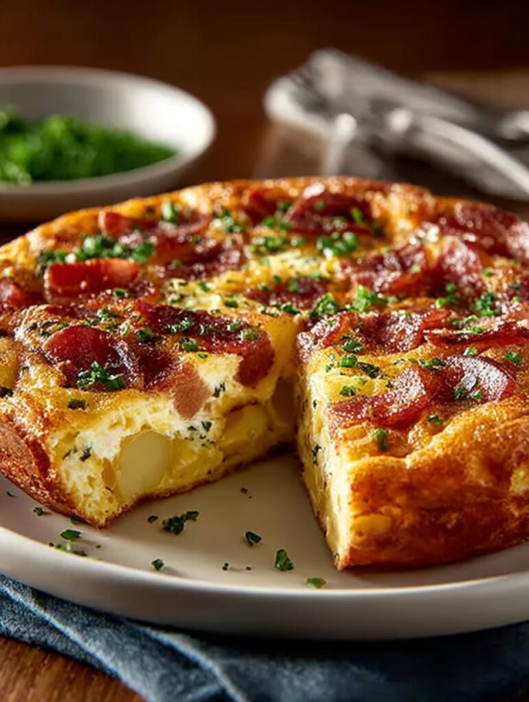 Bacon Potato Frittata