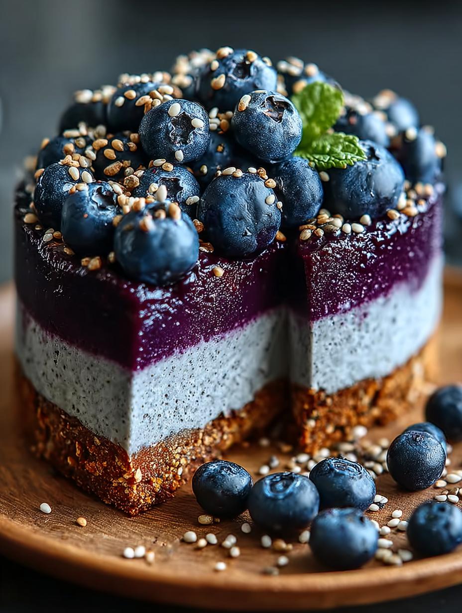 Bake Blueberry Chia Seed Pie: 5-Minute Guilt-Free Dessert - Bake Blueberry Chia Seed - additional detail