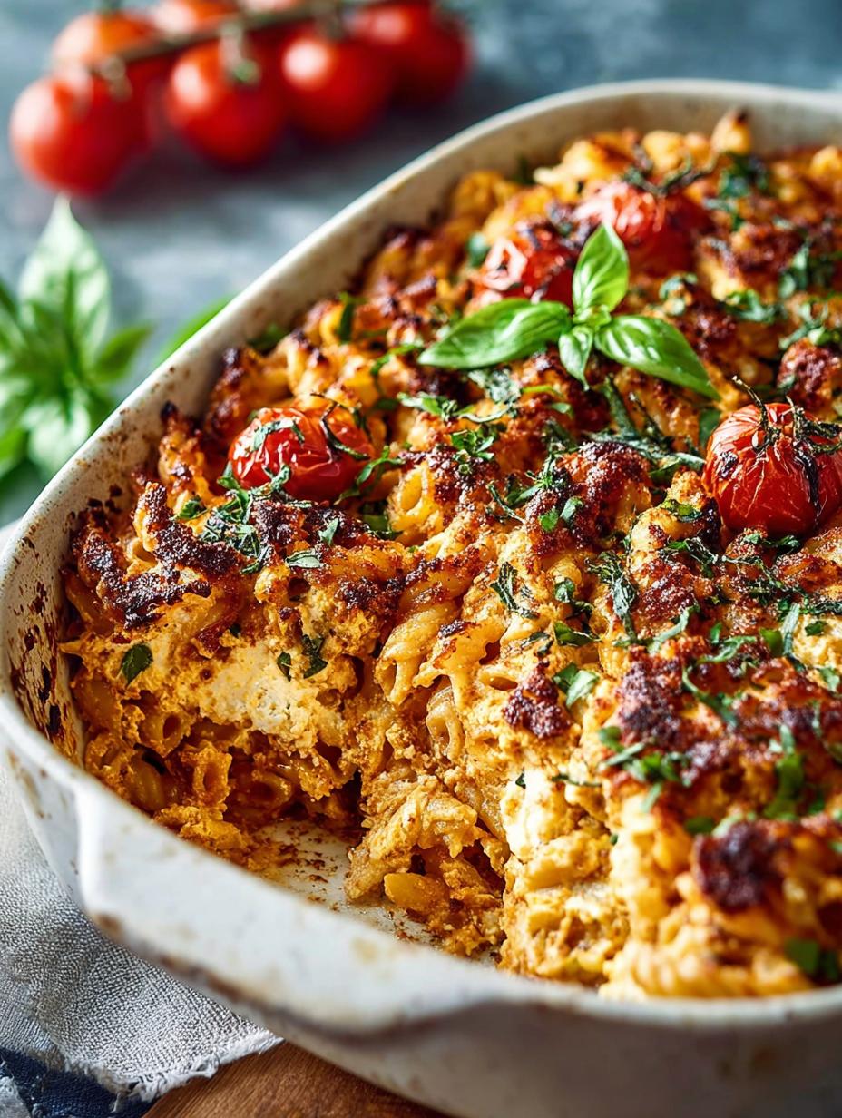 Baked Feta Pasta with