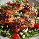 Baked Spicy Chicken Thighs