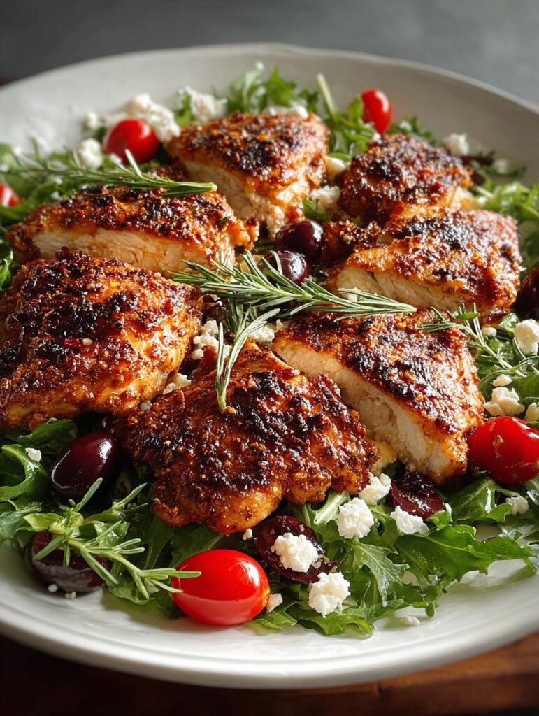 Baked Spicy Chicken Thighs